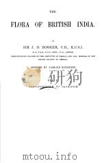 THE FLORA OF BRITISH INDIA VOLUME V PDF电子版封面 J·D·HOOKER