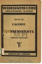 WERKSTATTBUCHER HEFT 32 DIE BRENNSTOFFE（ PDF版）
