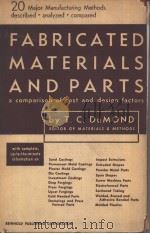 FABRICATED MATERIALS AND PARTS（ PDF版）