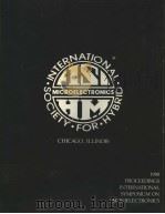 PROCEEDINGS OF THE 1990 INTERNATIONAL SYMPOSIUM ON MICROELECTRONICS 1990 PDF电子版封面 0930815270