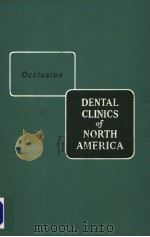 DENTAL CLINICS OF NORTH AMERICA SYMPOSIUM ON OCCLUSION PDF电子版封面 JAMES V.GIORDANO