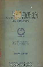 ECONOMICS OF THE COTTON TEXTILE INDUSTRY（ PDF版）