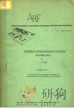 STUDIES OF NUCLEAR RESONANT ABSORPTION OF GAMMA RAYS PDF电子版封面