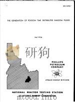 THE GENERATION OF POISSON TIME DISTRIBUTED RANDOM PULSES     PDF电子版封面     