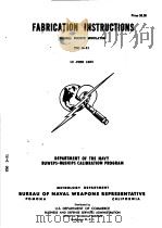 FABRICATION INSTRUCTIONS TDOD-21（ PDF版）