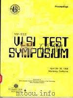 PROCEEDINGS 16th IEEE VLSI TEST SYMPOSIUM PDF电子版封面 0818684364