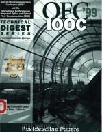OFC/IOOC'99 TECHNICAL DIGEST SERIES POST DEADLINE PAPERS PDF电子版封面