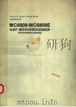 MC6809-MC6809E 8-BIT MICROPROCESSOR PROGRAMMING MANUAL PDF电子版封面