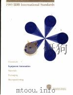 BOOK OF SEMI INTERNATIONAL STANDARDS 1989 VOLUME 2 CHEMICALS DIVISION PDF电子版封面