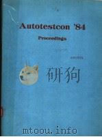 AUTOTESTCON 84 PROCEEDINGS（ PDF版）