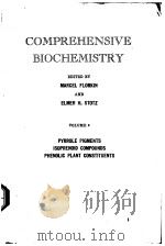 COMPREHENSIVE BIOCHEMISTRY VOLUME 9 PDF电子版封面 MARCEL FLORKIN AND ELMER H.STO