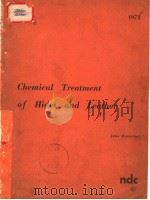 CHEMICAL TREATMENT OF HIDES AND LEATHER（ PDF版）
