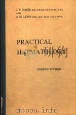 PRACTICAL HAEMATOLOGY (FOURTH EDITION)   1970  PDF电子版封面     
