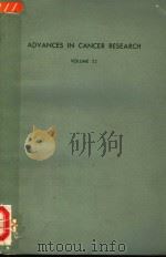 ADVANCES IN CANCER RESEARCH VOLUME 22 PDF电子版封面 012006622X GEORGE KLEIN SIDNEY WEINHOUSE