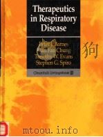 THERAPEUTICS IN RESPIRATORY DISEASE     PDF电子版封面  0443041342  PETER J.BARNES KIAN FAN CHUNG 