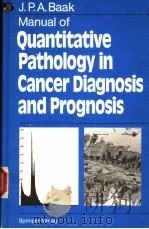 MANUAL OF QUANTITATIVE PATHOLOGY IN CANCER DIAGNOSIS AND PROGNOSIS PDF电子版封面 0387512756