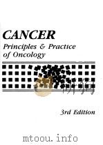 CANCER PRINCIPLES & PRACTICE OF ONCOLOGY 3RD EDITION PDF电子版封面 0397508409