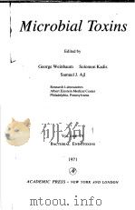 MICROBIAL TOXINS  VOLUME Ⅳ BACTERIAL ENDOTOXINS   1971  PDF电子版封面    GEORGE WEINBAUM  SOLOMON KADIS 