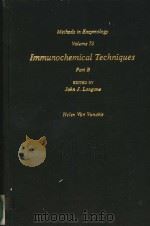 METHODS IN ENZYMOLOGY VOLUME 73 IMMUNOCHEMICAL TECHNIQUES PART B 1981 PDF电子版封面 0121819736 JOHN J.LANGONE HELEN VAN VUNA