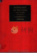 PATHOLOGY OF THE LUNG VOLUME 2 PDF电子版封面 008021021X H.SPENCER