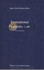 INTERNATIONAL ECONOMIC LAW 3RD REVISED EDITION PDF电子版封面 9041112197
