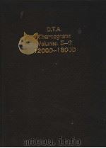 D.T.A. THERMOGRAMS VOLUMES 5-6 PDF电子版封面