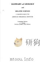 GLOSSARY OF GEOLOGY AND RELATED SCIENCES PDF电子版封面 J.V.HOWELL