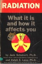 RADIATION:WHAT IT IS AND HOW IT AFFECTS ROU     PDF电子版封面     