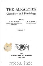 THE ALKALOIDS CHEMISTRY AND PHYSIOLOGY VOLUME 4 PDF电子版封面 R.H.F.MANSKE H.L.HOLMES