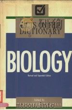 THE FACTS ON FILE DICTIONARY OF BILOGY     PDF电子版封面  0816018650   