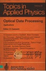 OPTICAL DATA PROCESSING APPLICATIONS（ PDF版）