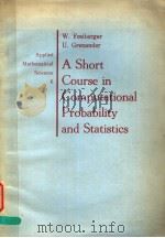 A COURSE IN COMPUTATIONAL PROBABILITY AND STATISTICS（1971 PDF版）