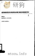 ADVANCES IN INORGANIC BIOCHEMISTRY  1   1979  PDF电子版封面  0444003231   