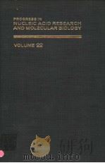 NUCLEIC ACID RESEARCH AND MOLECULAR BIOLOGY  VOLUME 22     PDF电子版封面    WALDO E.COHNW 