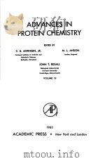 ADVANCES IN PROTEIN CHEMISTRY  VOLUME 18     PDF电子版封面    C.B.ANFINSEN，JR.  M.L.ANSON  J 