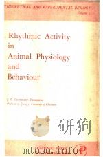 RHYTHMIC ACTIVITY IN ANIMAL PHYSIOLOGY AND BEHAVIOUR PDF电子版封面