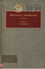 BIOLOGICAL MEMBRANES VOLUME 4 PDF电子版封面 0121685454