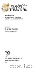 CYTOLOGY AUTOMATION PDF电子版封面 D.M.D.EVANS
