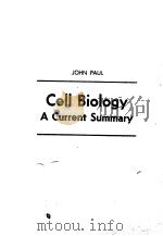 CELL BIOLOGY PDF电子版封面 JOHN PAUL