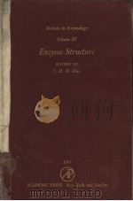 METHODS IN ENZYMOLOGY VOLUME Ⅺ ENZYME STRUCTURE     PDF电子版封面    C.H.W.HIRS 