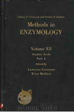METHODS IN ENZYMOLOGY VOLUME Ⅻ NUCLEIC ACIDS PART A PDF电子版封面