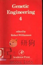 GENETIC ENGINEERING 4 PDF电子版封面 0122703049 ROBERT WILLIAMSON
