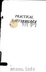 PRACTICAL BACTERIOLOGR PDF电子版封面