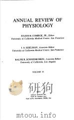 ANNUAL REVIEW OF PHYSIOLOGY VOLUME 35 1973 PDF电子版封面