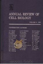 ANNUAL REVIEW OF CELL BIOLOGY VOLUME 6，1990（1990 PDF版）
