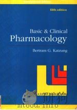 BASIC & CLINICAL PHARMACOLOGY FIFTH EDITION PDF电子版封面 0838505643 BERTRAM G.KATZUNG