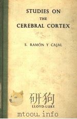 STUDIES ON THE CEREBRAL CORTEX PDF电子版封面 S.RAMON Y CAJAL