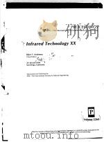 INFRARED TECHNOLOGY XX VOLUME 2269     PDF电子版封面  0819415936  BJORN F.ANDRESEN 