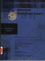 ADVANCED SOLID-STATE LASERS VOLUME 68 PDF电子版封面 1557526974 MARTIN E.FERMANN LARRY R.MARS