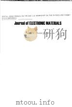 JOURNAL OF ELECTRONIC MATERIALS VOLUME 31 NO.7 PDF电子版封面